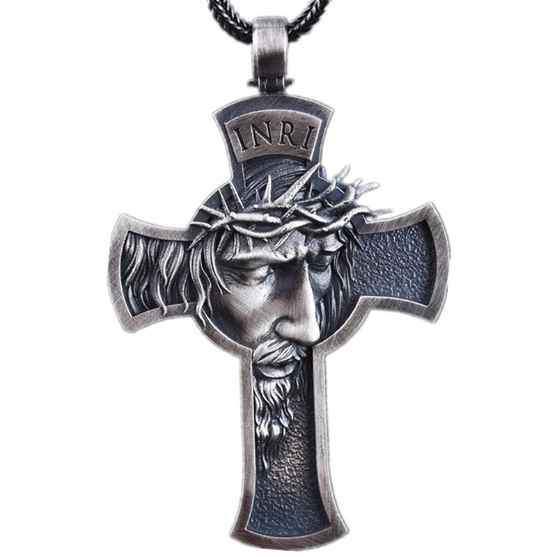 Jesus Crucifix Pendant Necklace - Self-Improvement Lions Den