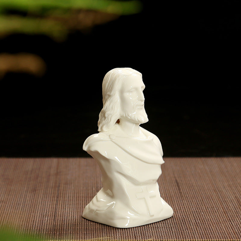 Jesus Immanuel holy things ceramic figurine - Self-Improvement Lions Den