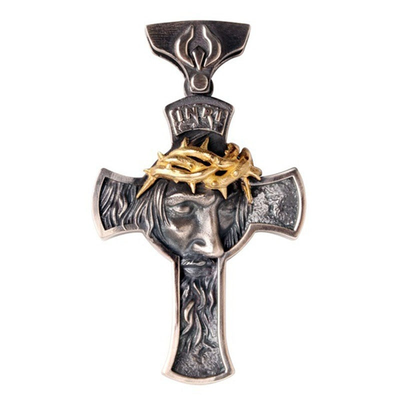 Jesus Crucifix Pendant Necklace - Self-Improvement Lions Den
