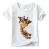 Funny Giraffe Cartoon Design T shirt - Self-Improvement Lions Den