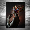 African Women Oil Paintings Print on Canvas - Self-Improvement Lions Den