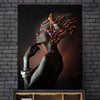 African Women Oil Paintings Print on Canvas - Self-Improvement Lions Den