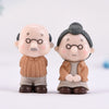 3Pc Figures Chair Grandma Grandpa Sweety Lovers - Self-Improvement Lions Den