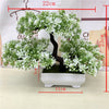 Artificial Green Plants Bonsai Simulation Plastic - Self-Improvement Lions Den