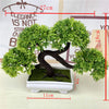 Artificial Green Plants Bonsai Simulation Plastic - Self-Improvement Lions Den