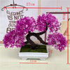 Artificial Green Plants Bonsai Simulation Plastic - Self-Improvement Lions Den