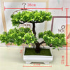 Artificial Green Plants Bonsai Simulation Plastic - Self-Improvement Lions Den