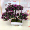 Artificial Green Plants Bonsai Simulation Plastic - Self-Improvement Lions Den