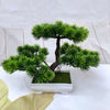 Artificial Green Plants Bonsai Simulation Plastic - Self-Improvement Lions Den