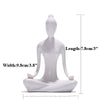 12 Styles Abstract Art Ceramic Yoga Poses Figurine - Self-Improvement Lions Den