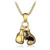 Classic Boxing Gloves Pendant Necklace - Self-Improvement Lions Den