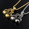 Classic Boxing Gloves Pendant Necklace - Self-Improvement Lions Den