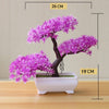 Artificial Plant Lotus Plant Potted Plastic Flower Table - Self-Improvement Lions Den