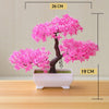 Artificial Plant Lotus Plant Potted Plastic Flower Table - Self-Improvement Lions Den