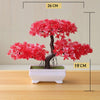 Artificial Plant Lotus Plant Potted Plastic Flower Table - Self-Improvement Lions Den