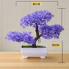 Artificial Plant Lotus Plant Potted Plastic Flower Table - Self-Improvement Lions Den