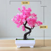 Artificial Plant Lotus Plant Potted Plastic Flower Table - Self-Improvement Lions Den