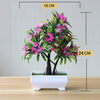 Artificial Plant Lotus Plant Potted Plastic Flower Table - Self-Improvement Lions Den