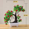 Artificial Plant Lotus Plant Potted Plastic Flower Table - Self-Improvement Lions Den