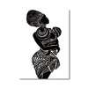 Beautiful African Woman With Baby Wall Art - Self-Improvement Lions Den