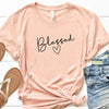 Blessed Letter Printed T Shirt Women Summer - Self-Improvement Lions Den