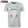 Jesus Is Calling T Shirt Christ Christian Religion Faith - Self-Improvement Lions Den