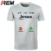 Jesus Is Calling T Shirt Christ Christian Religion Faith - Self-Improvement Lions Den