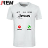 Jesus Is Calling T Shirt Christ Christian Religion Faith - Self-Improvement Lions Den