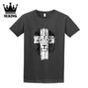 Funny Jesus T-Shirt man Brand Christian Lion Cross - Self-Improvement Lions Den