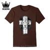 Funny Jesus T-Shirt man Brand Christian Lion Cross - Self-Improvement Lions Den