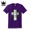 Funny Jesus T-Shirt man Brand Christian Lion Cross - Self-Improvement Lions Den