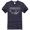 Conquer Pose T-shirts - Self-Improvement Lions Den