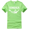 Conquer Pose T-shirts - Self-Improvement Lions Den