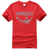 Conquer Pose T-shirts - Self-Improvement Lions Den