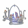 Nativity Scene With LED Light- Hand-Painted Christmas Figurine - Self-Improvement Lions Den