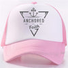 Anchored in faith Trucker Cap - Self-Improvement Lions Den