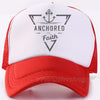 Anchored in faith Trucker Cap - Self-Improvement Lions Den